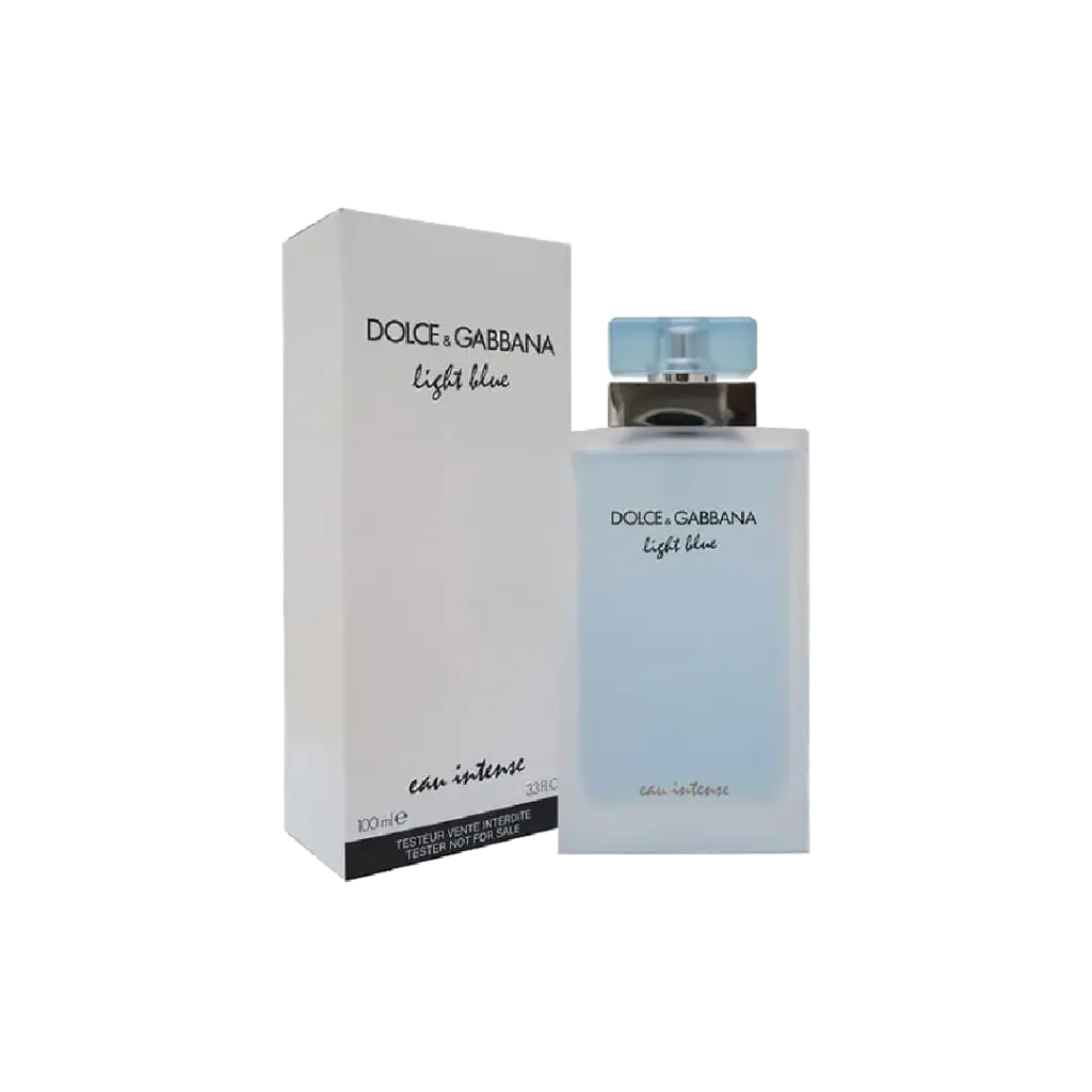 TESTER DOLCE GABBANA LIGHT BLUE EAU INTENSE FEM EDP 100ML .