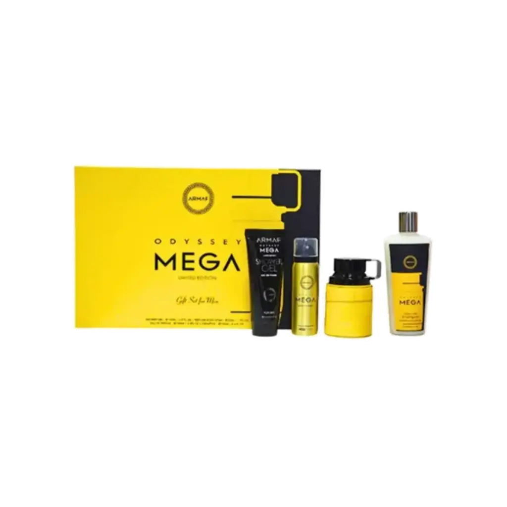 KIT ARMAF ODYSSEY MEGA EDP 100 ML 4PZS .