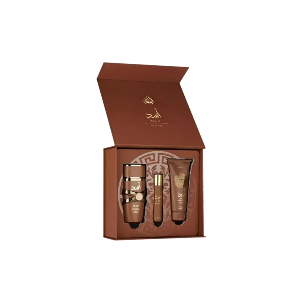 KIT LATTAFA ASAD BOURBON 3PZS