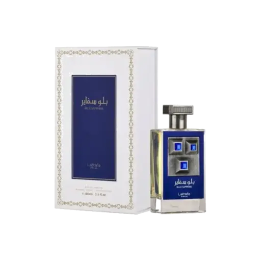 [BLUE SAPPHIRE] LATTAFA BLUE SAPPHIRE EDP 100ML .