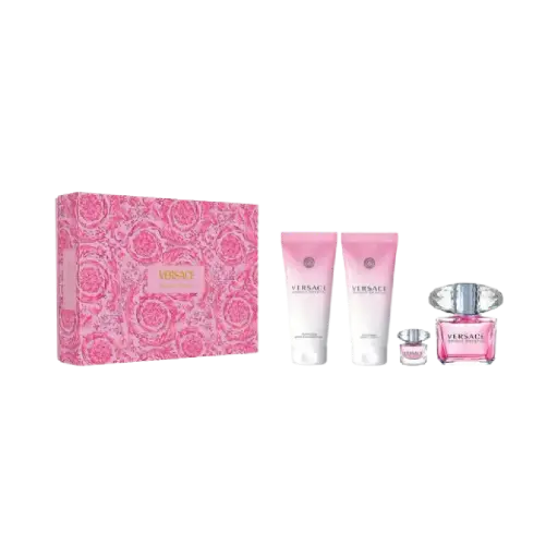[IT VERSACE BRIGHT CRYSTAL] KIT VERSACE BRIGHT CRYSTAL EDT 90 ML 4PZS